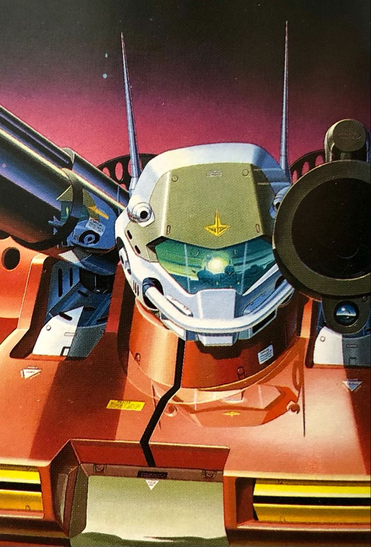 kampfer and guncannon mp type (gundam and 1 more) drawn by ishibashi_ken'ichi