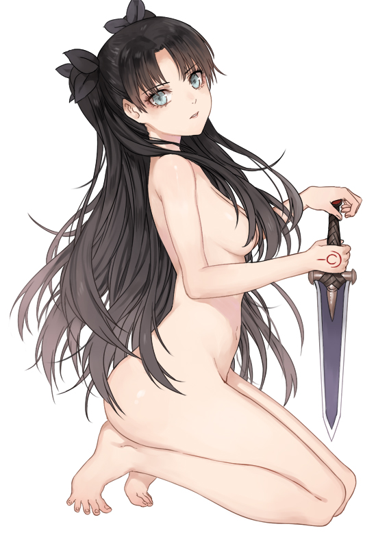 tohsaka rin (fate and 1 more) drawn by haijin