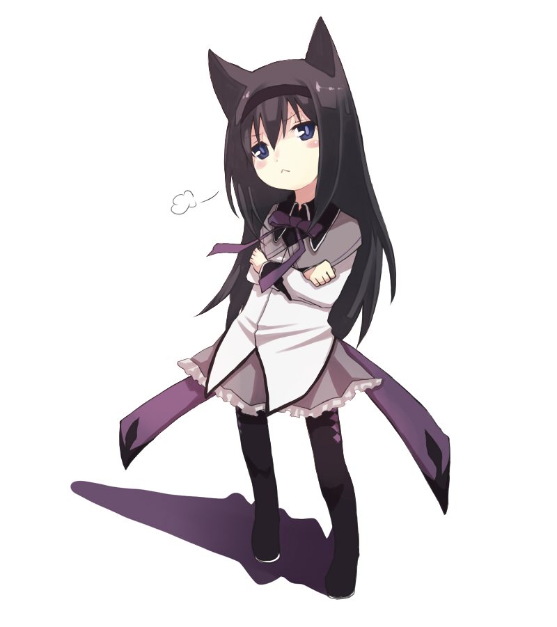 akemi homura (mahou shoujo madoka magica) drawn by horosuke