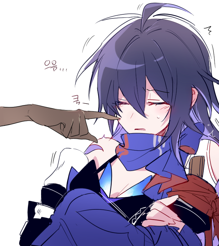 bronya rand and seele (honkai and 1 more) drawn by 6_(yuchae)