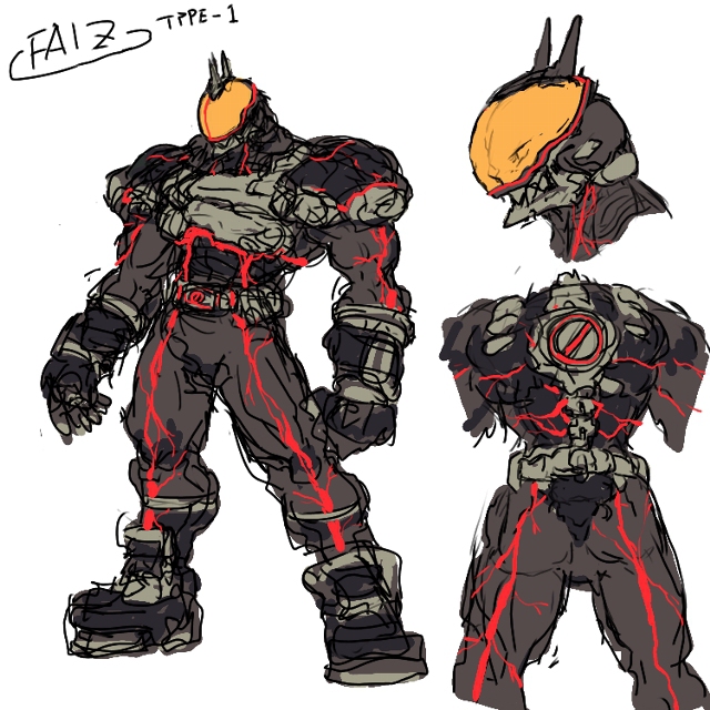 kamen rider faiz (kamen rider and 1 more) drawn by abysnova