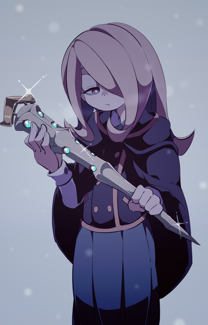 sucy manbavaran (little witch academia) drawn by ica_tm