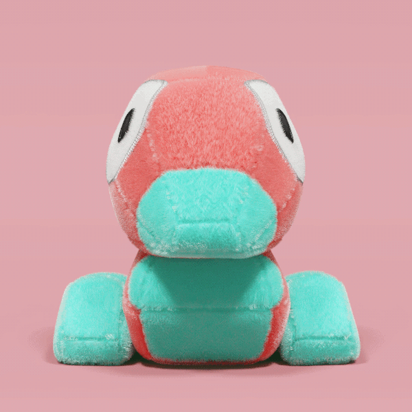 porygon (pokemon) drawn by cortoony