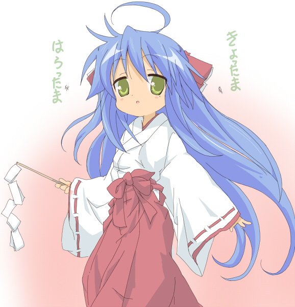 izumi konata (lucky star) drawn by core_(mayomayo)