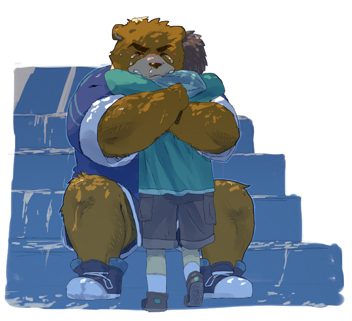 juuichi mikazuki and hiroyuki nishimura (morenatsu) drawn by chisa_sa