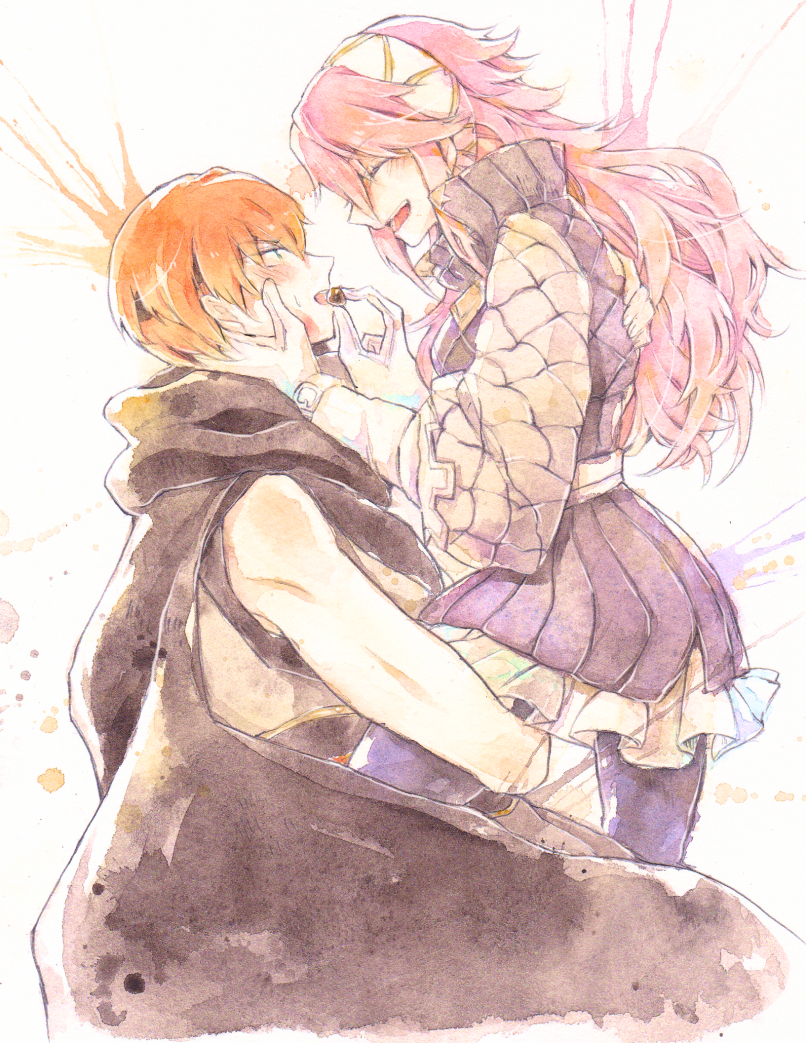 soleil and asugi (fire emblem and 1 more) drawn by sakaki_1220