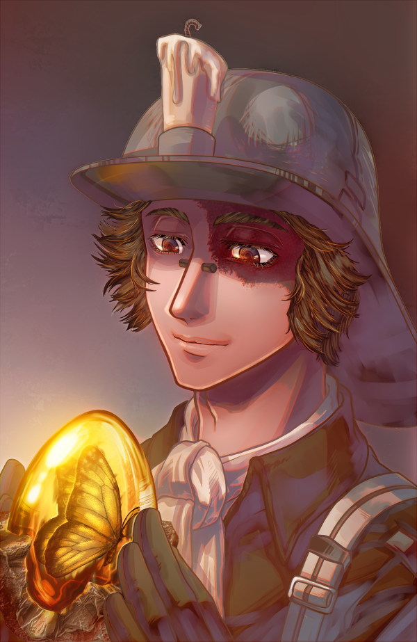 norton campbell (identity v) drawn by higami_akabane
