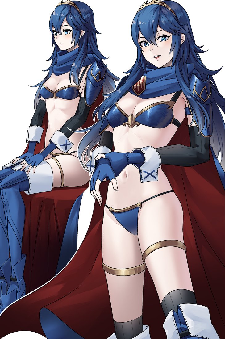 lucina (fire emblem and 1 more) drawn by ameno_(a_meno0)