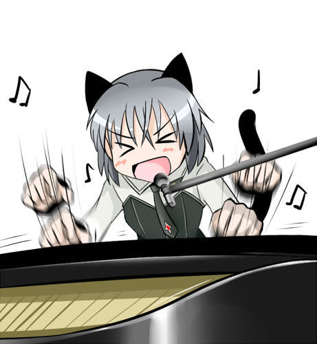 sanya v. litvyak (world witches series and 1 more) drawn by tanaka_rikimaru