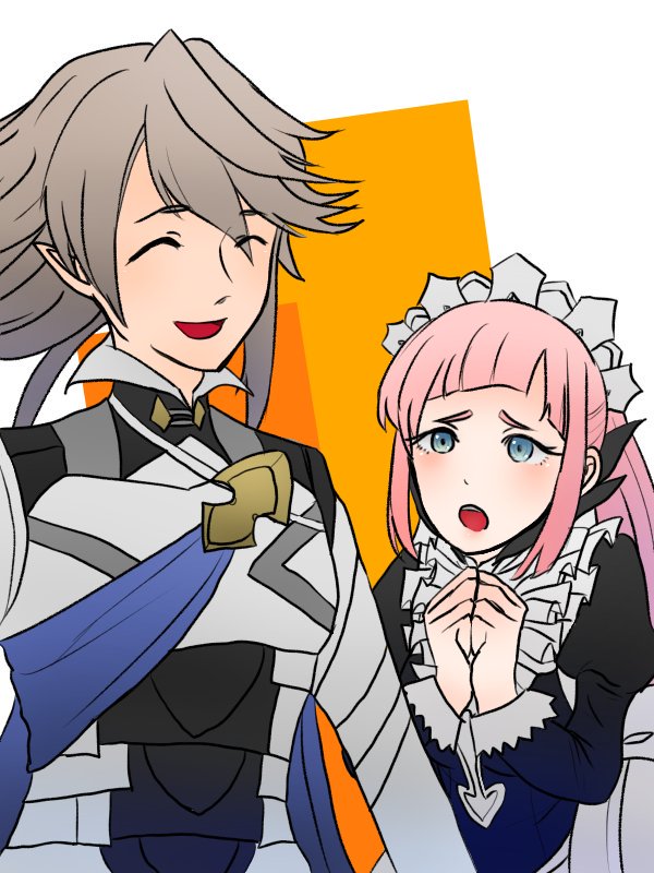 male corrin and felicia (fire emblem and 1 more) drawn by yuki12046