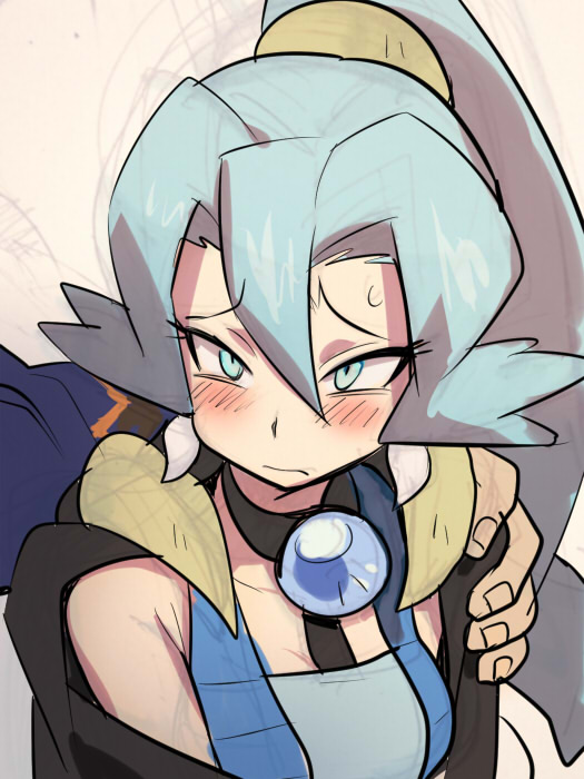 lance and clair (pokemon and 1 more) drawn by nibo_(att_130)