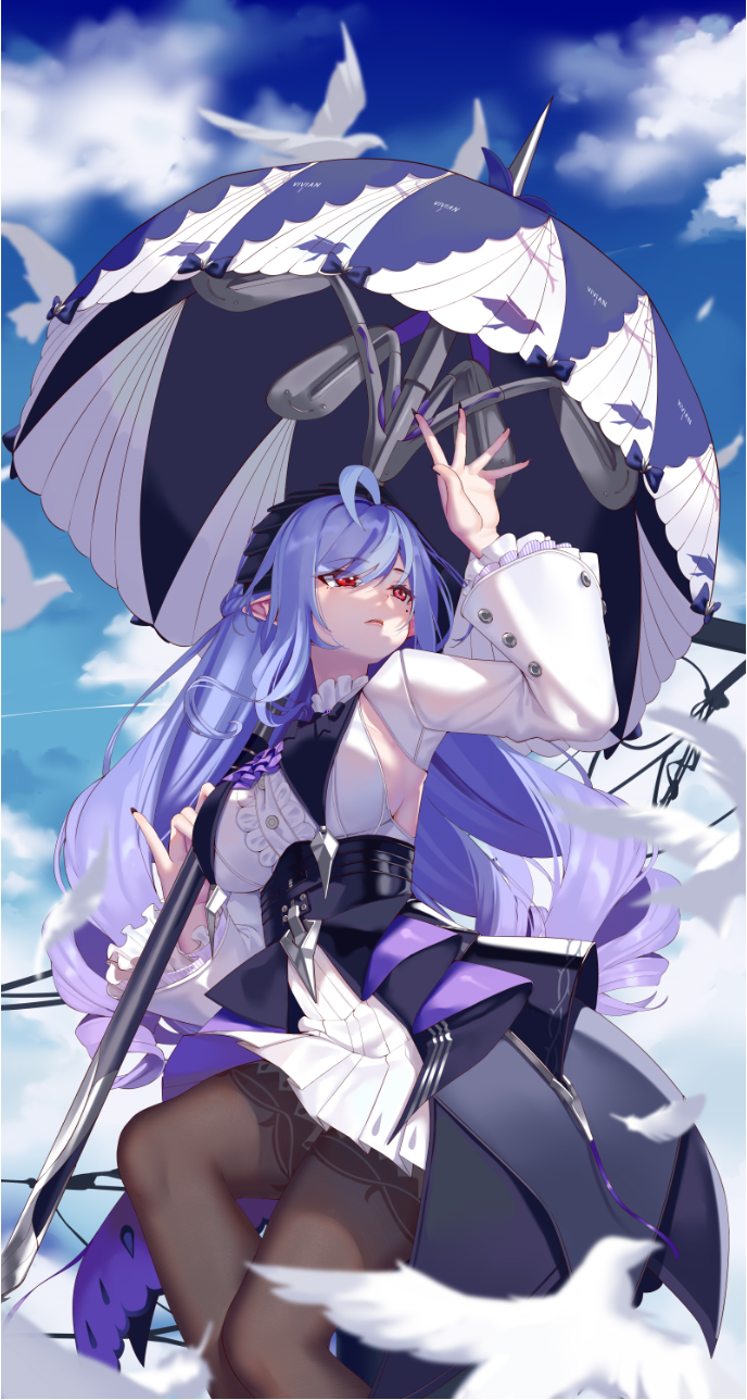 vivian banshee (zenless zone zero) drawn by aoi_(buzhuen444)