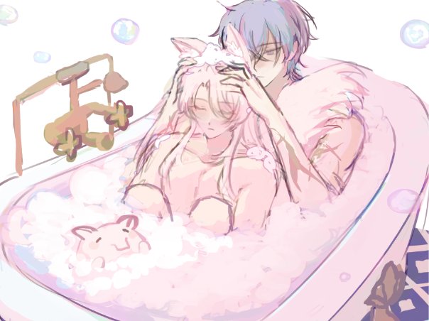 jiaoqiu and moze (honkai and 1 more) drawn by ninan2727