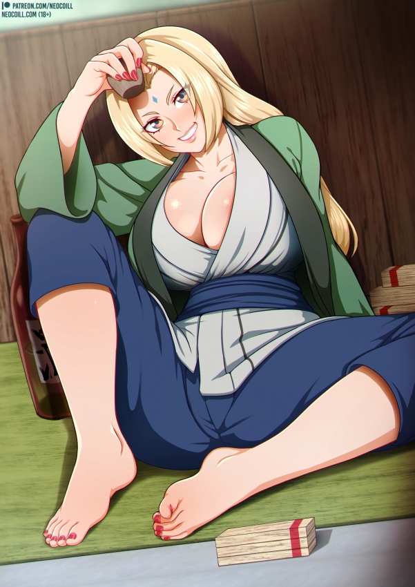 tsunade (naruto and 1 more) drawn by neocoill