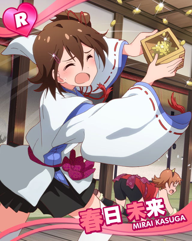 kasuga mirai and yabuki kana (idolmaster and 1 more)