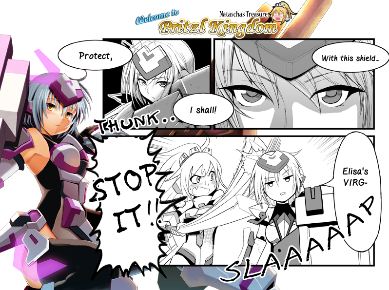 elisalotte and natascha (cosmic break) drawn by morizo_cs