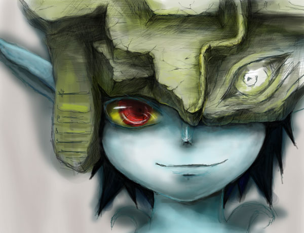 midna (the legend of zelda and 1 more) drawn by ash4ks3