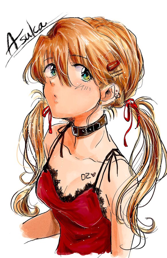 souryuu asuka langley (neon genesis evangelion) drawn by dan_da_dan86