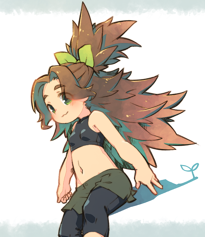 kusakabe wakaba (idolmaster and 1 more) drawn by enuma_(uma-festival)