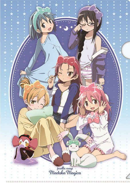akemi homura, kaname madoka, miki sayaka, sakura kyoko, tomoe mami, and 2 more (mahou shoujo madoka magica)