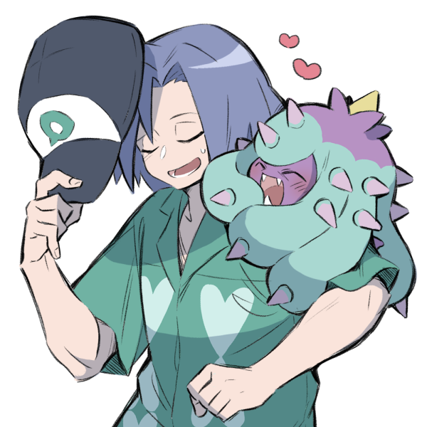 james and mareanie (pokemon and 1 more) drawn by 34capri
