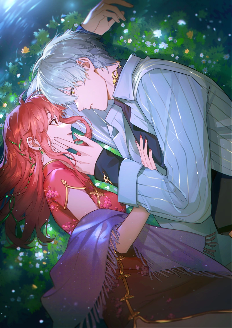 protagonist and qi sili (light and night love) drawn by maosen