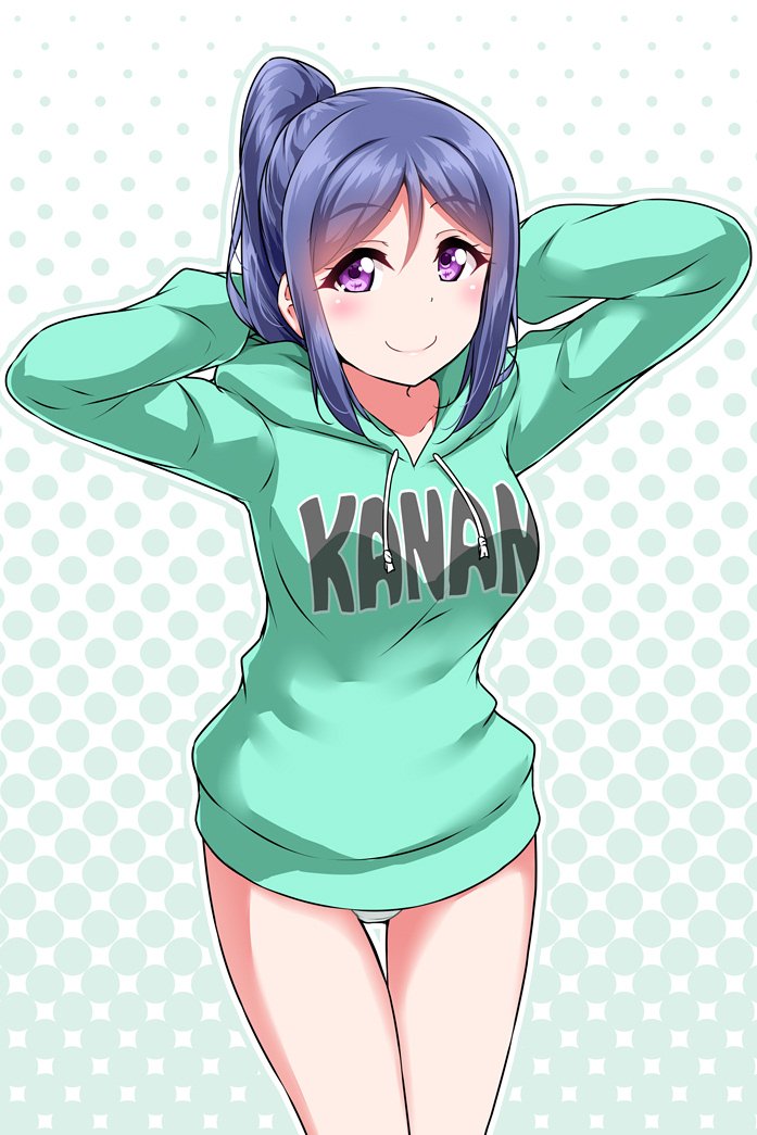 matsuura kanan (love live! and 1 more) drawn by yopparai_oni