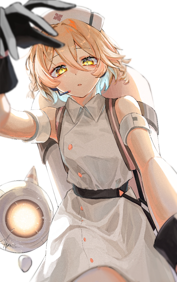 nurse robot type t (utau) drawn by moyu_0211