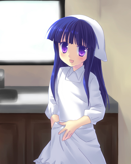 furude rika (higurashi no naku koro ni) drawn by fuyuichi