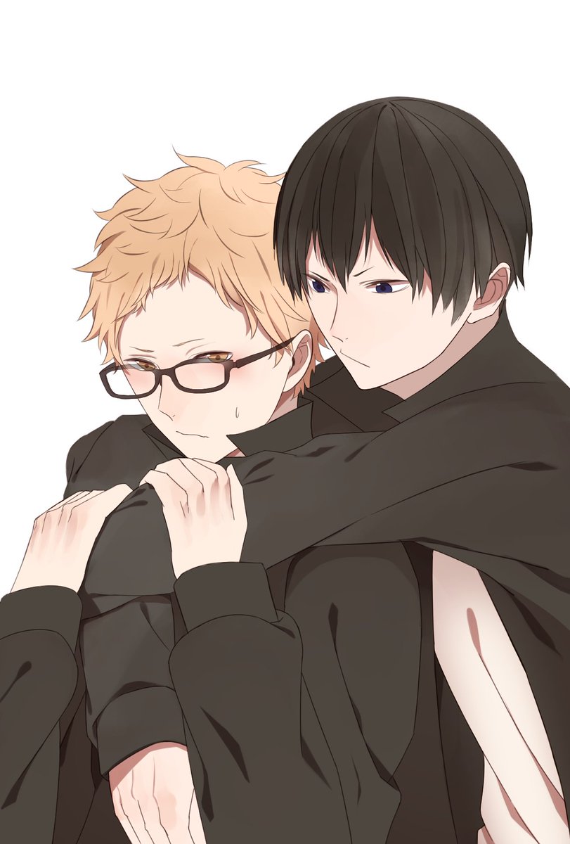 kageyama tobio and tsukishima kei (haikyuu!!) drawn by colorful_ichigo