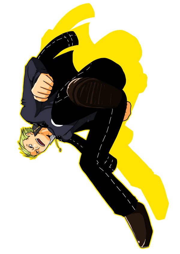 tatsumi kanji (persona and 1 more) drawn by benishiro