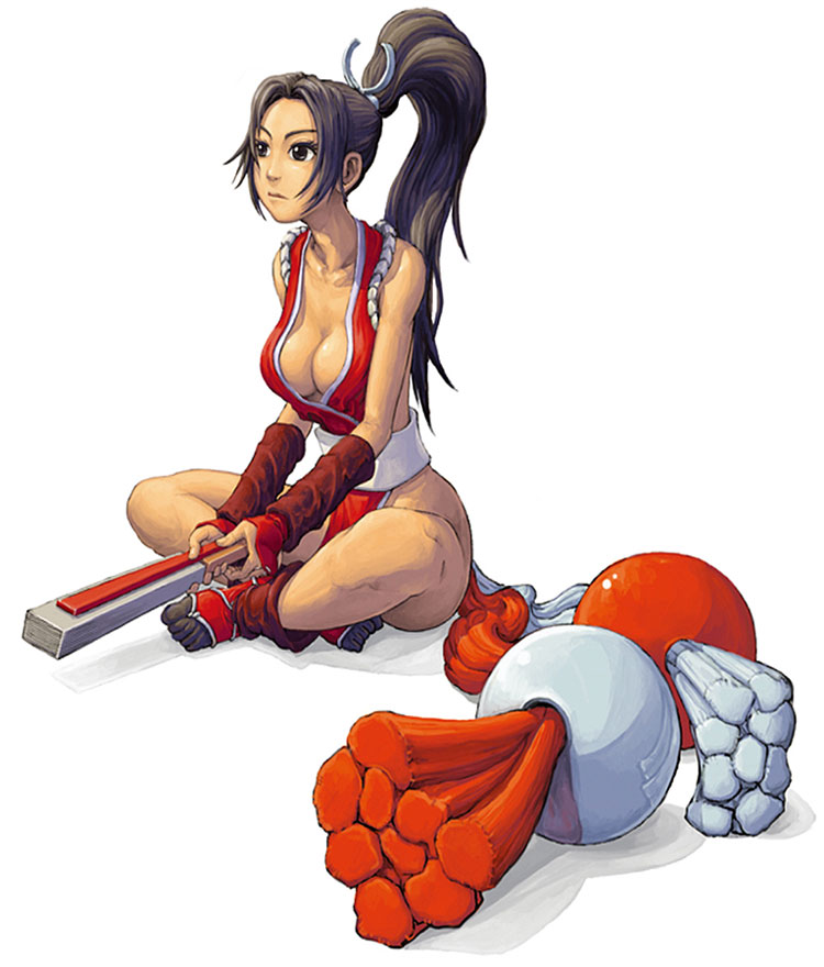 shiranui mai (the king of fighters and 3 more)