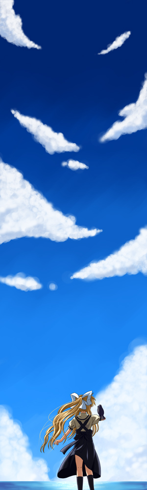 kamio misuzu and sora (air) drawn by beni_(bluebluesky)