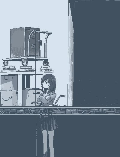 suicidal girl (original and 1 more) drawn by hamsterfragment