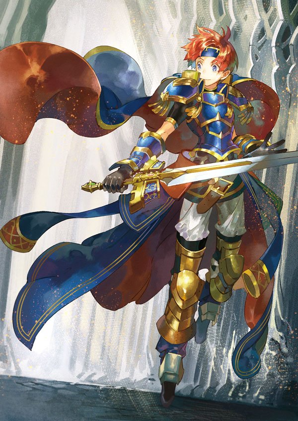 roy (fire emblem and 2 more) drawn by noki_(affabile)