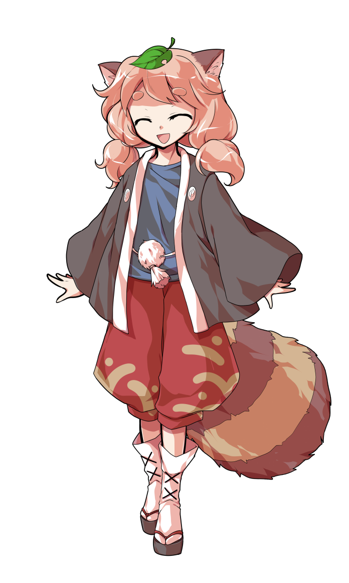 tanuki mob and pigtailed tanuki (touhou) drawn by dairi