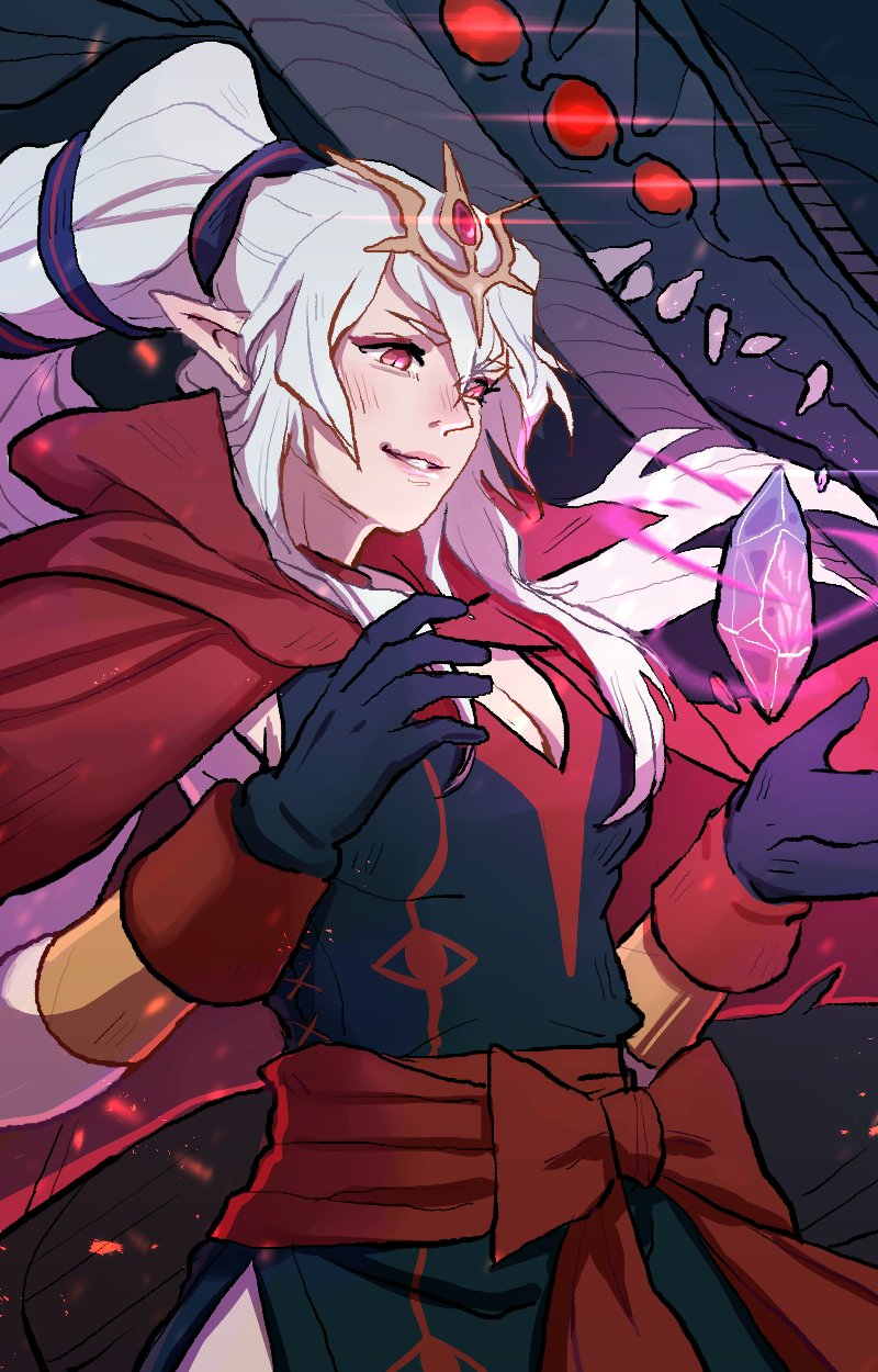 tiki and grima (fire emblem and 1 more) drawn by faithom