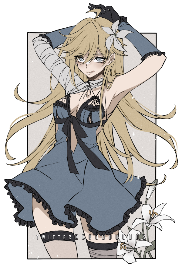 panty and kaine (panty & stocking with garterbelt and 1 more) drawn by criis-chan
