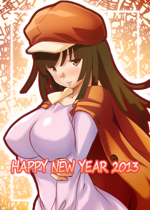 sengoku nadeko (monogatari) drawn by osafune_(pumpkinfreaks)