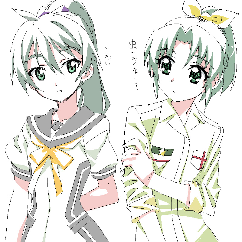midorikawa nao and saegusa wakaba (precure and 2 more) drawn by tonbi