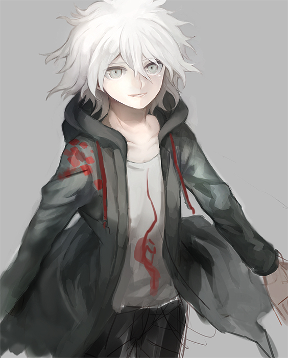 komaeda nagito (danganronpa and 1 more) drawn by hou_(ppo)