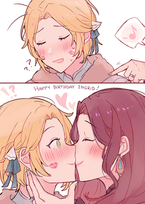 dorothea arnault and ingrid brandl galatea (fire emblem and 1 more) drawn by kvlen