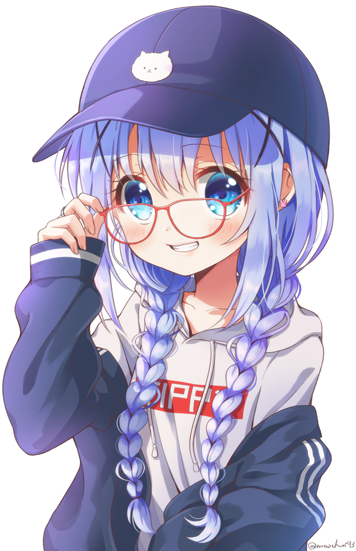 kafuu chino and tippy (gochuumon wa usagi desu ka?) drawn by mozukun43
