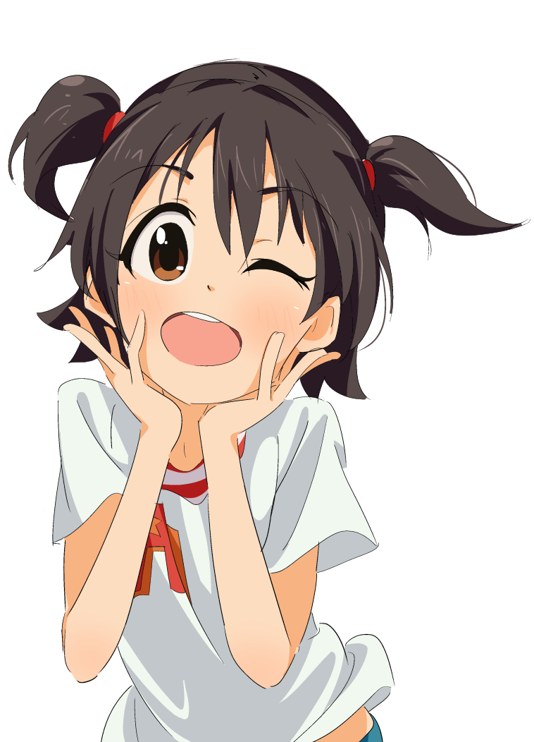 akagi miria (idolmaster and 1 more) drawn by chikku_(k2753)