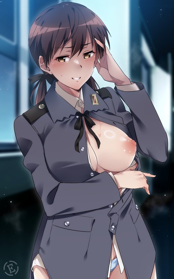 gertrud barkhorn (world witches series and 1 more) drawn by em_(totsuzen_no_hakike)