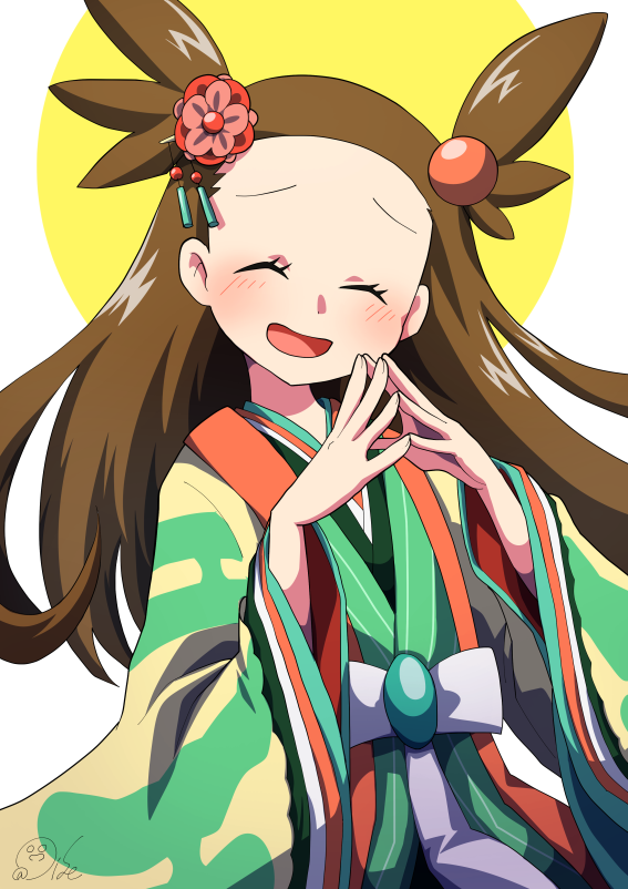 jasmine (pokemon and 1 more) drawn by oooise