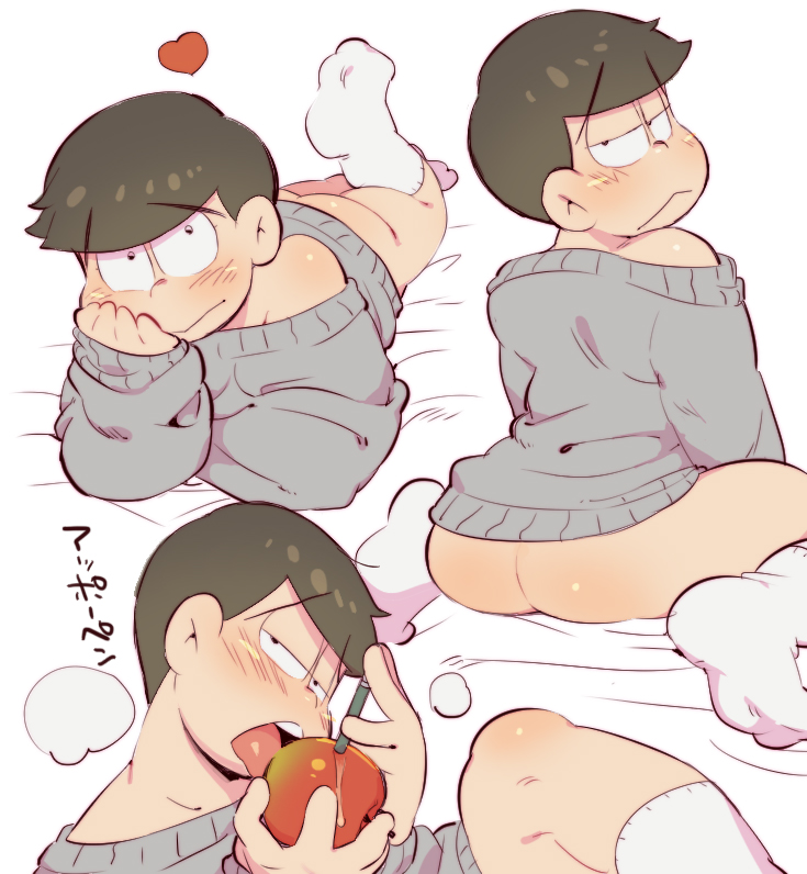 matsuno choromatsu (osomatsu and 1 more) drawn by sanjiro_(tenshin_anman)