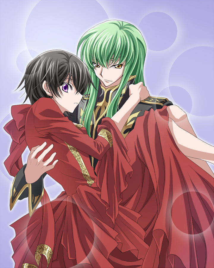 c.c. and luluko (code geass) drawn by touya_(roukaku)