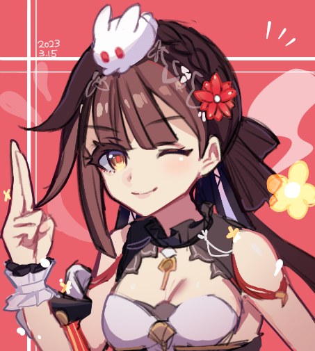 li sushang (honkai and 1 more) drawn by macaroni_0101