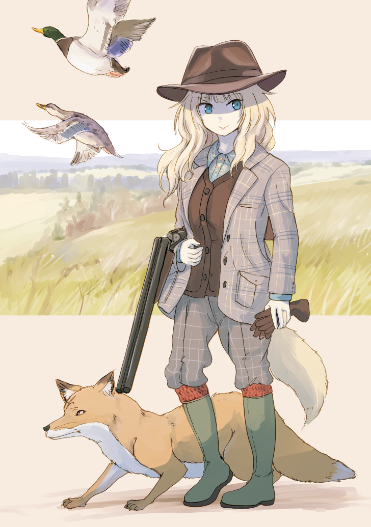 fox wife (kitsune no oyome-chan) drawn by batta_(kanzume_quality)